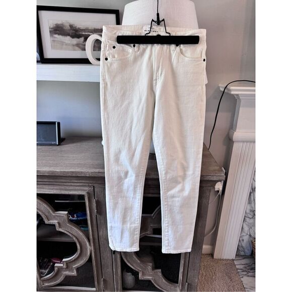 SLVRLAKE Lou Lou Jeans in White Size 25 - Picture 10 of 11